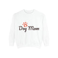 Sweet Dog Mom Sweatshirt — Paw Print Graphic Cozy Crewneck