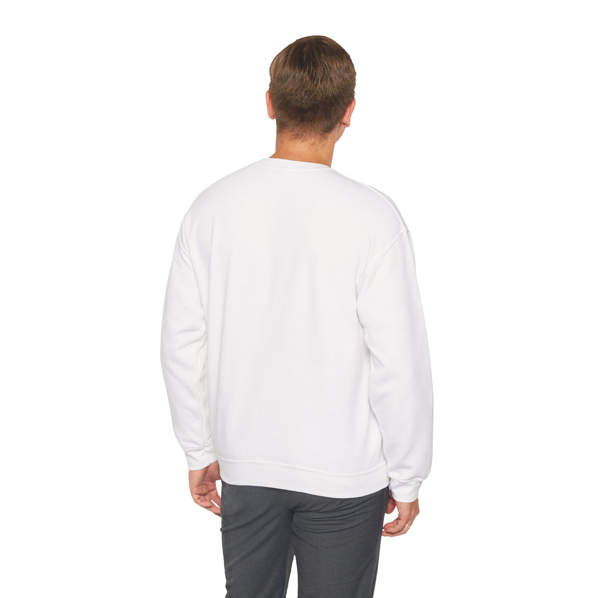 Dad Will Love This Dog Dad Crewneck Sweatshirt — Casual Paw Print Pullover for Dog Lovers
