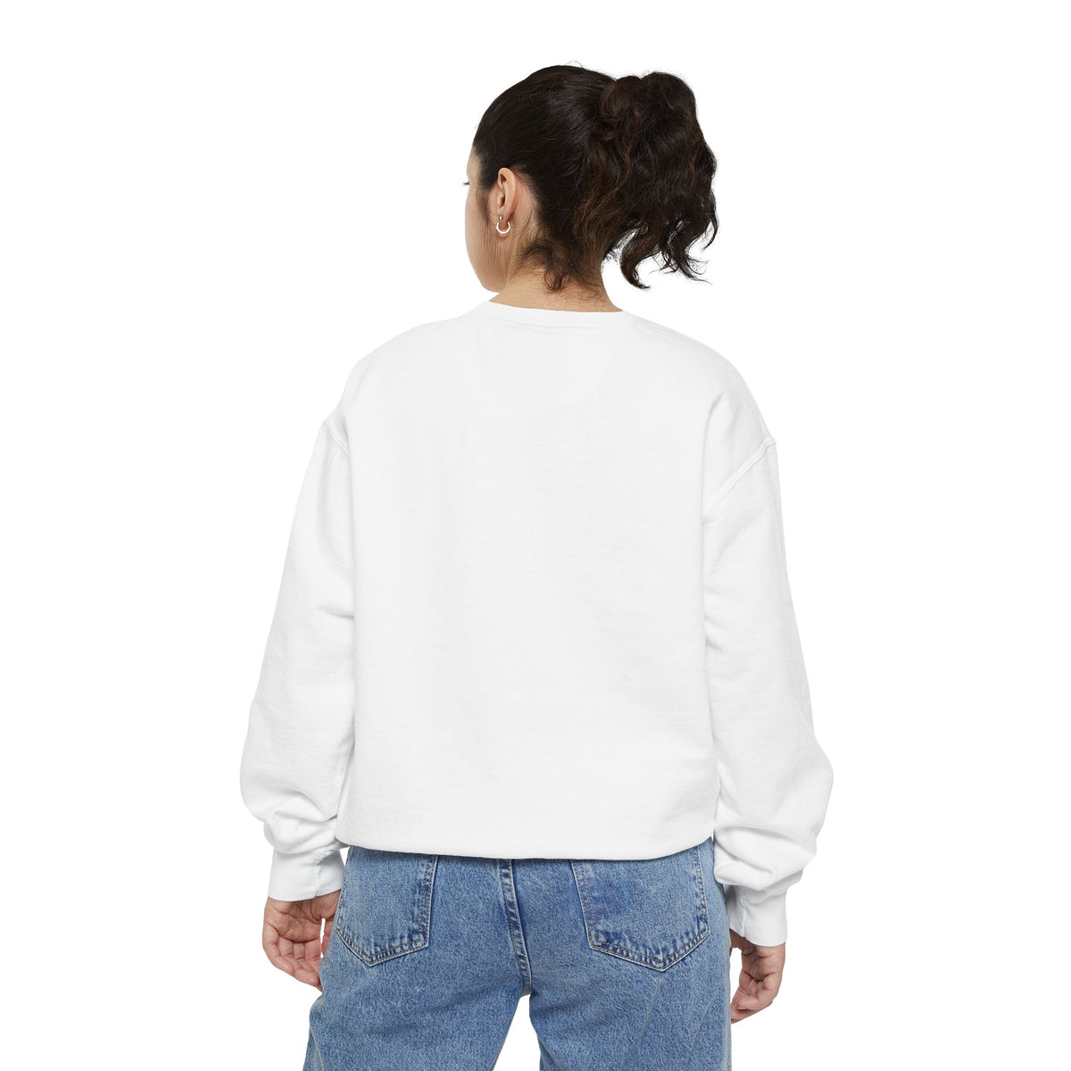 Sweet Dog Mom Sweatshirt — Paw Print Graphic Cozy Crewneck