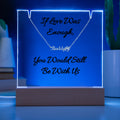 Remember Your Beloved Friend with This Beautiful Necklace/Plaque Combo