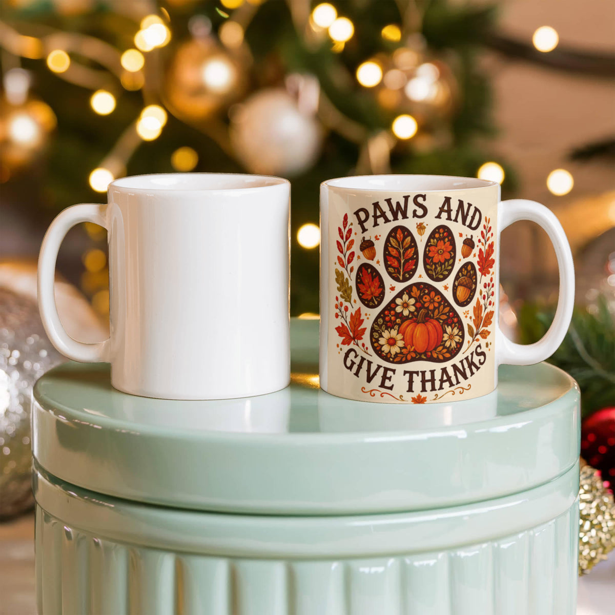 Celebrate the Thanksgiving Season with Your Pet-Friendly Mug!