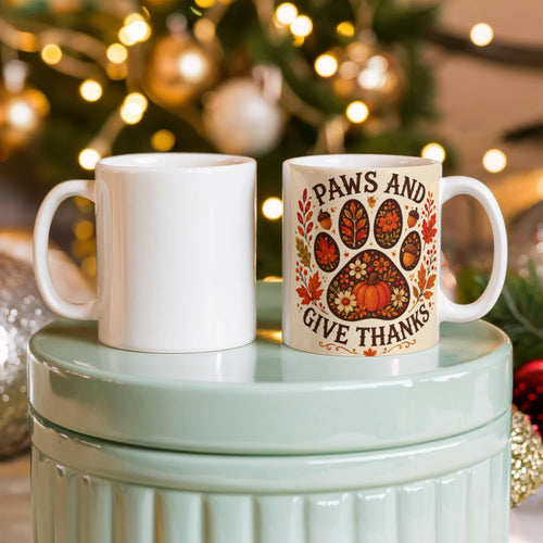 Celebrate the Thanksgiving Season with Your Pet-Friendly Mug!