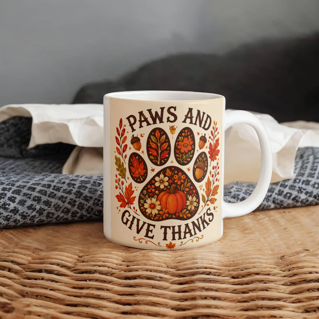 Celebrate the Thanksgiving Season with Your Pet-Friendly Mug!