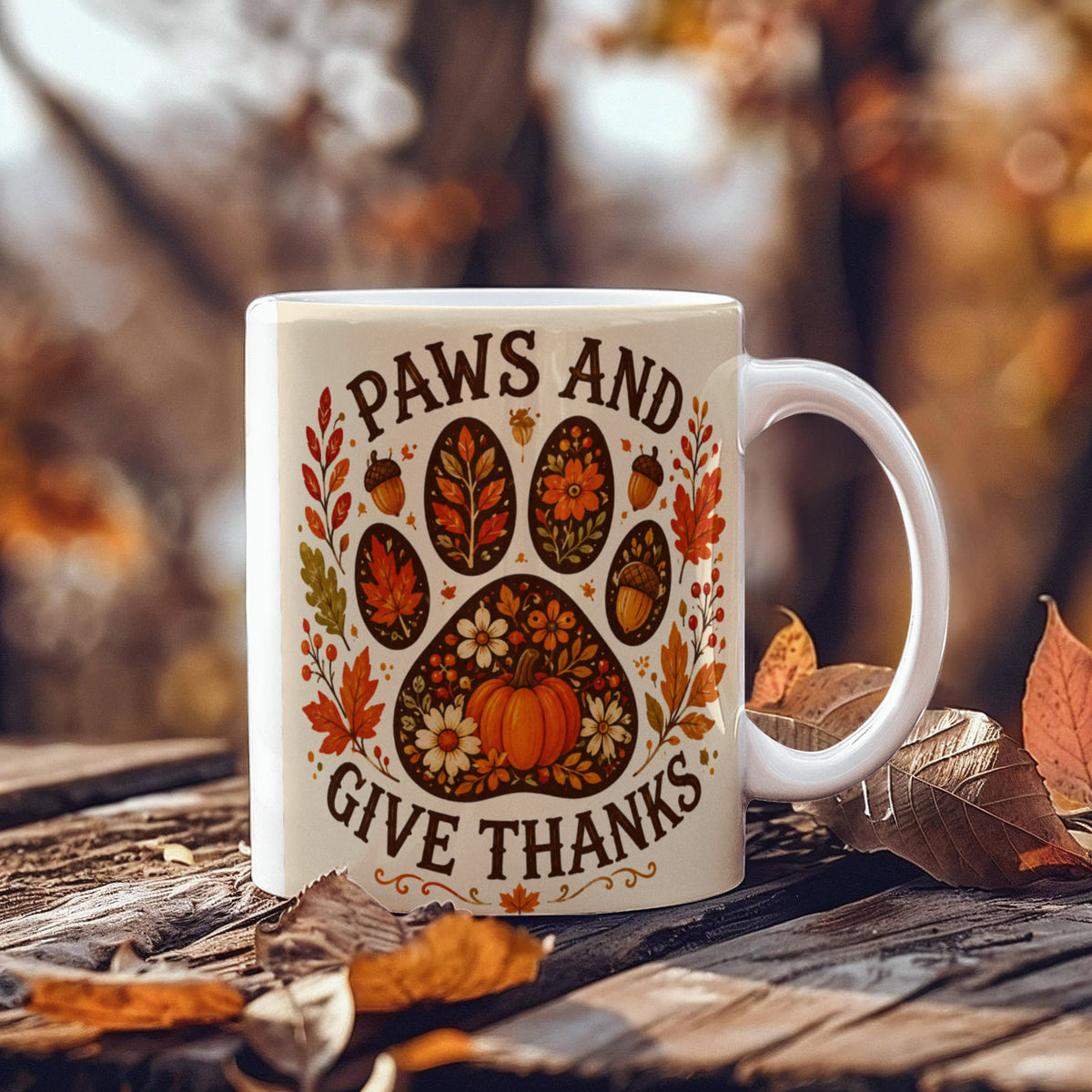 Celebrate the Thanksgiving Season with Your Pet-Friendly Mug!